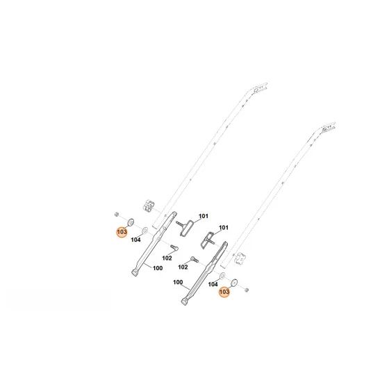 Stihl  Tulejka łożyska 6375 763 3000
